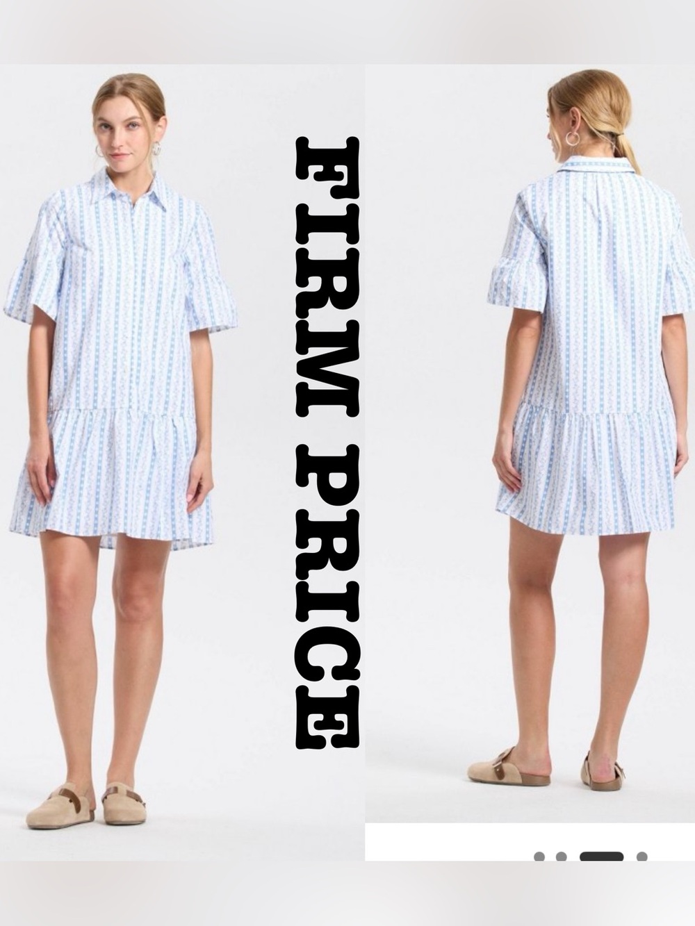 Stylish Poplin Mini Dress